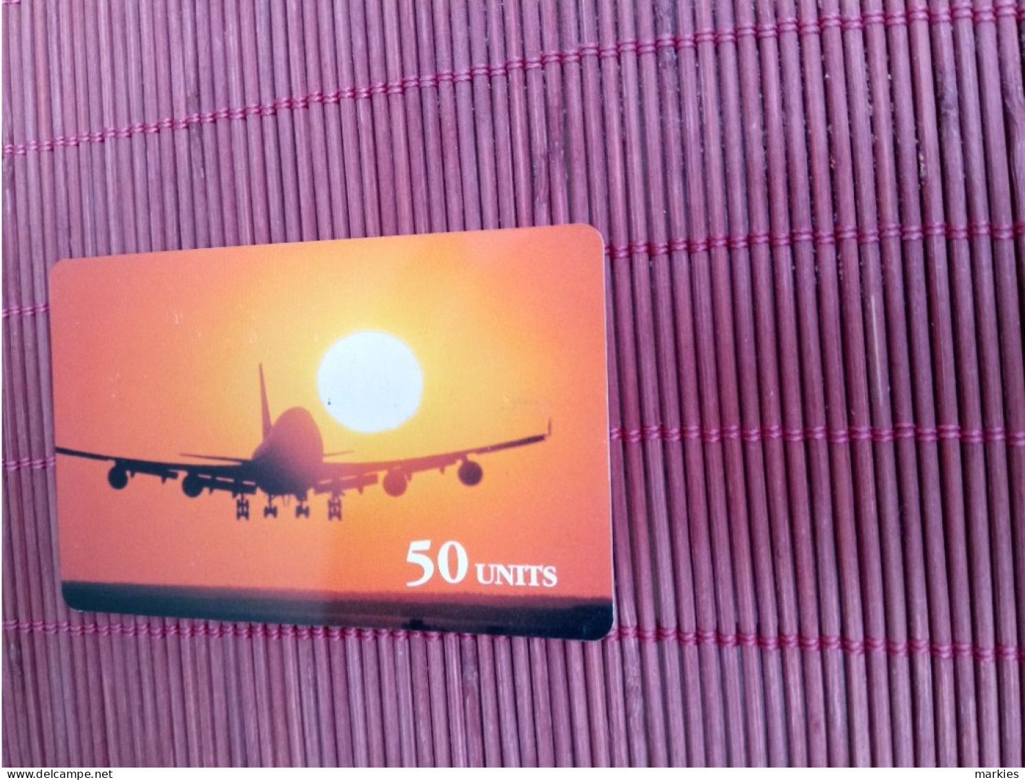 Airplane Card Mint 2 Photos Rare ! - Flugzeuge
