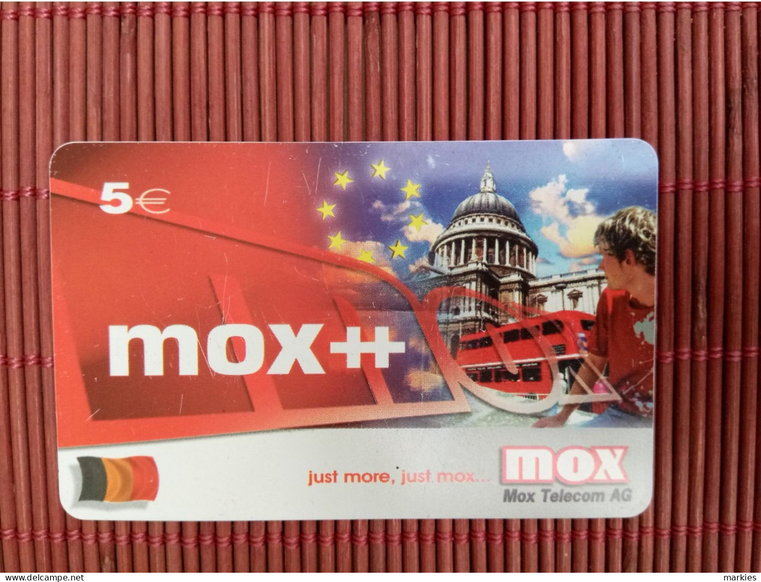 Nox Prepaidcard Belgium Rare ! - [2] Prepaid & Refill Cards