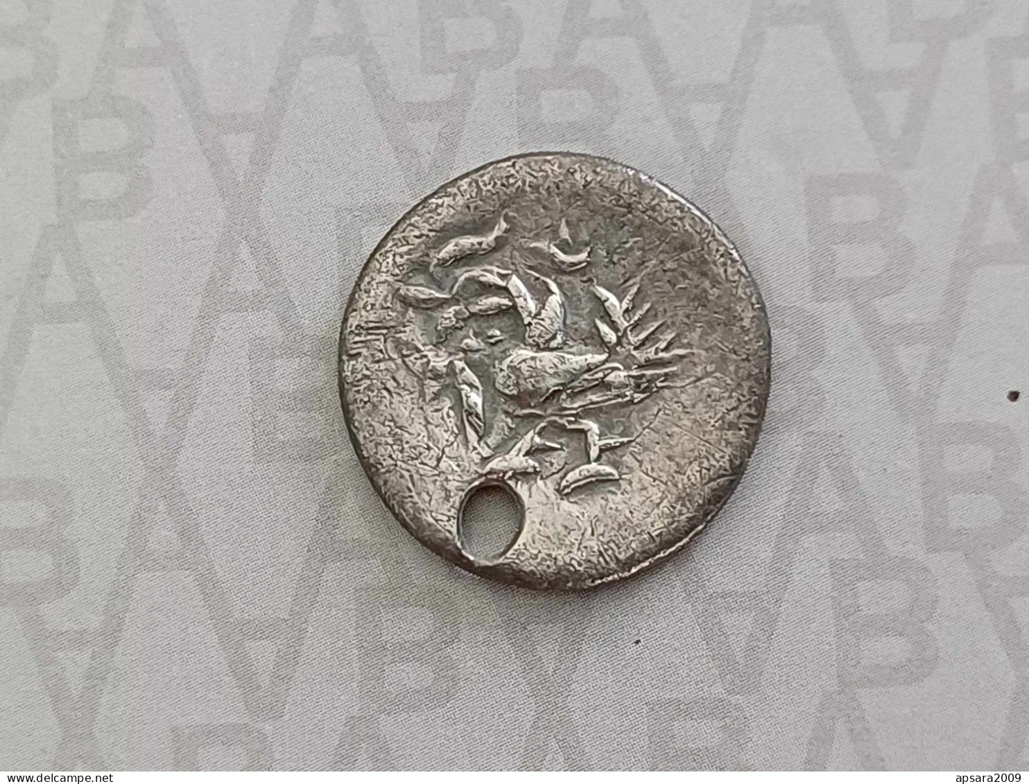 CAMBODGE / CAMBODIA/ Coin Silver Khmer Antique With Very High Silver Content - Cambogia