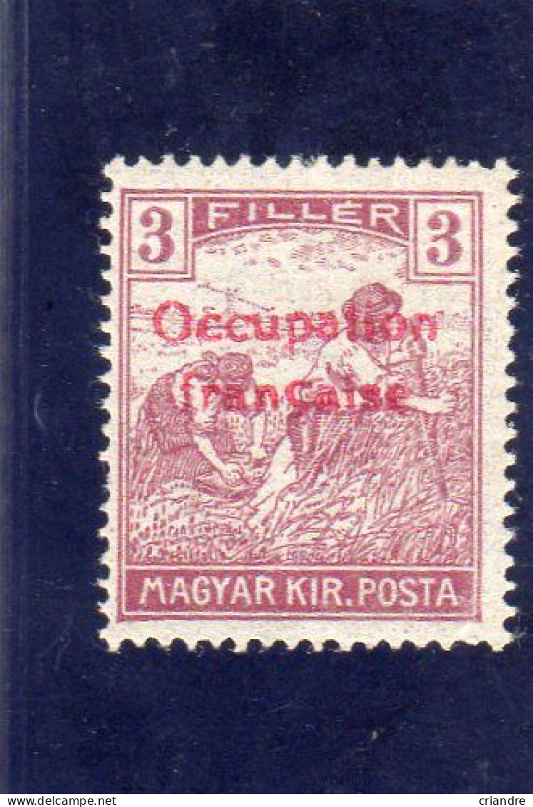 HONGRIE: France Colonies, Année 1919  Lot De 7 Valeurs N° 5*,6*,8*,9*,10*,11*36* - Unused Stamps