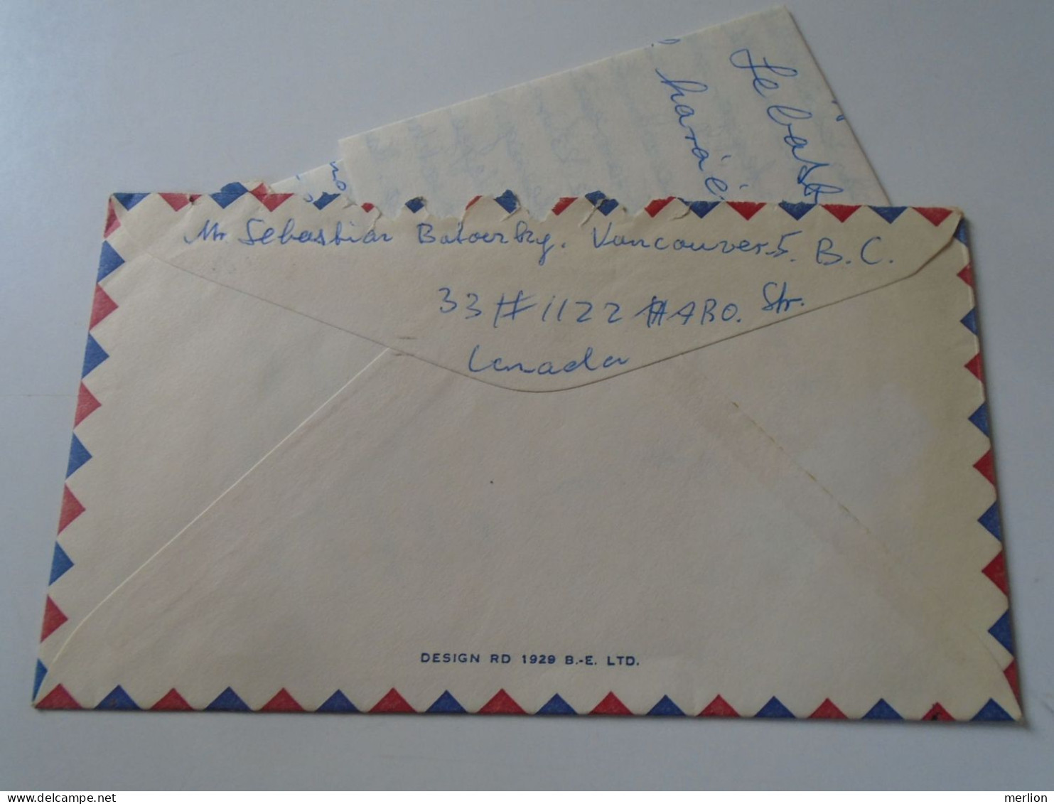 D199171   Canada Cover  1966 Vancouver  BC  Sent To Montreal - Covers & Documents