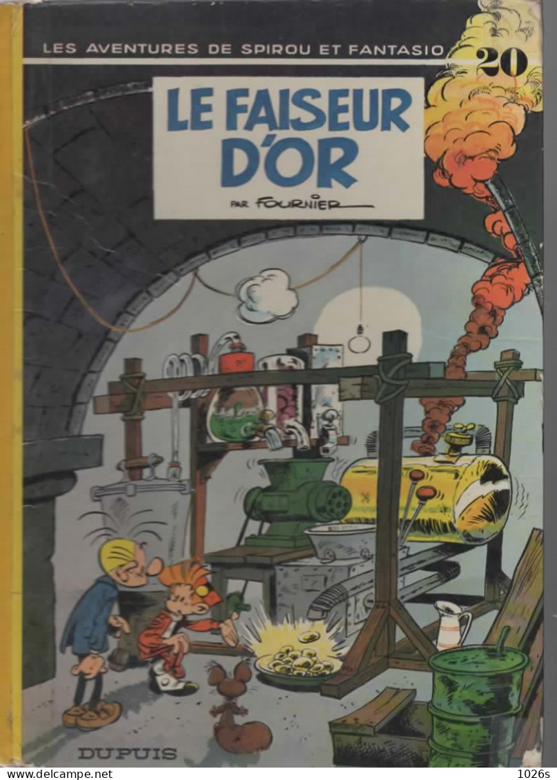 B.D.SPIROU ET FANTASIO - LE FAISEUR D'OR -  E.O.1970 - Spirou Et Fantasio