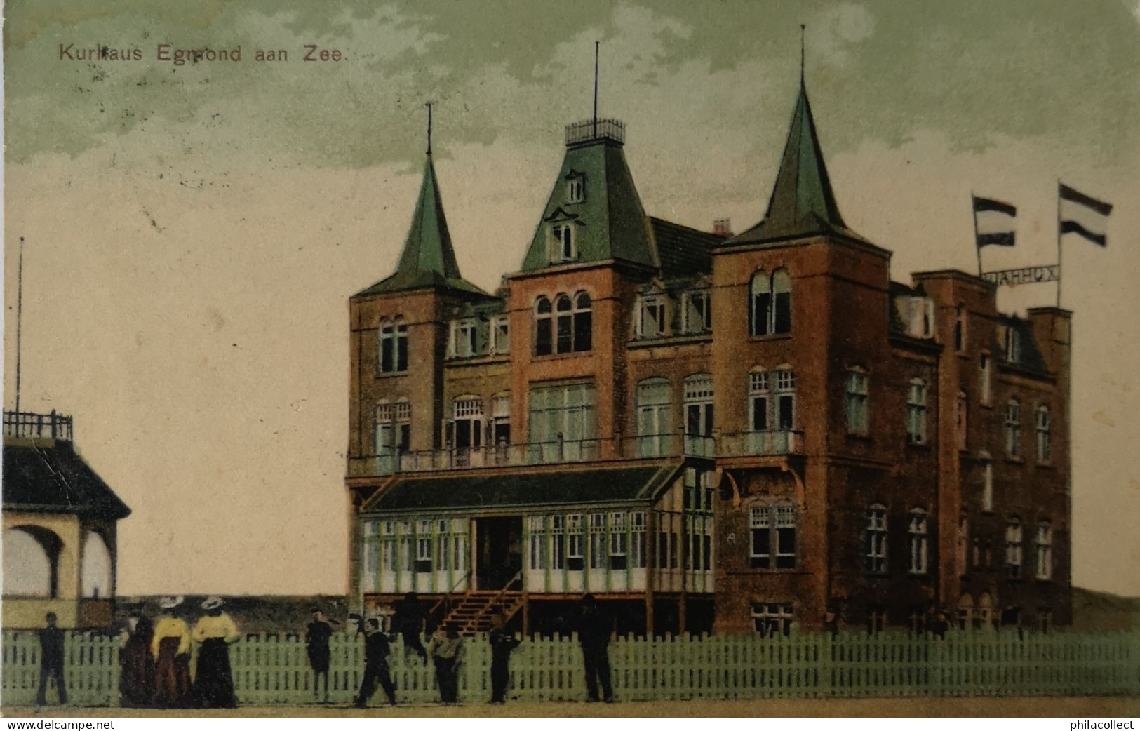 Egmond Aan Zee // Kurhaus (kleur) 1909 - Egmond Aan Zee