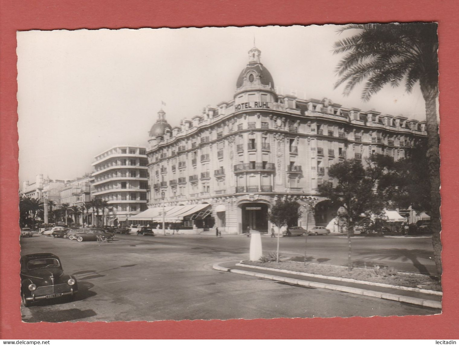 CP 06 NICE NB 2 Hotel Ruhl - Nizza By Night