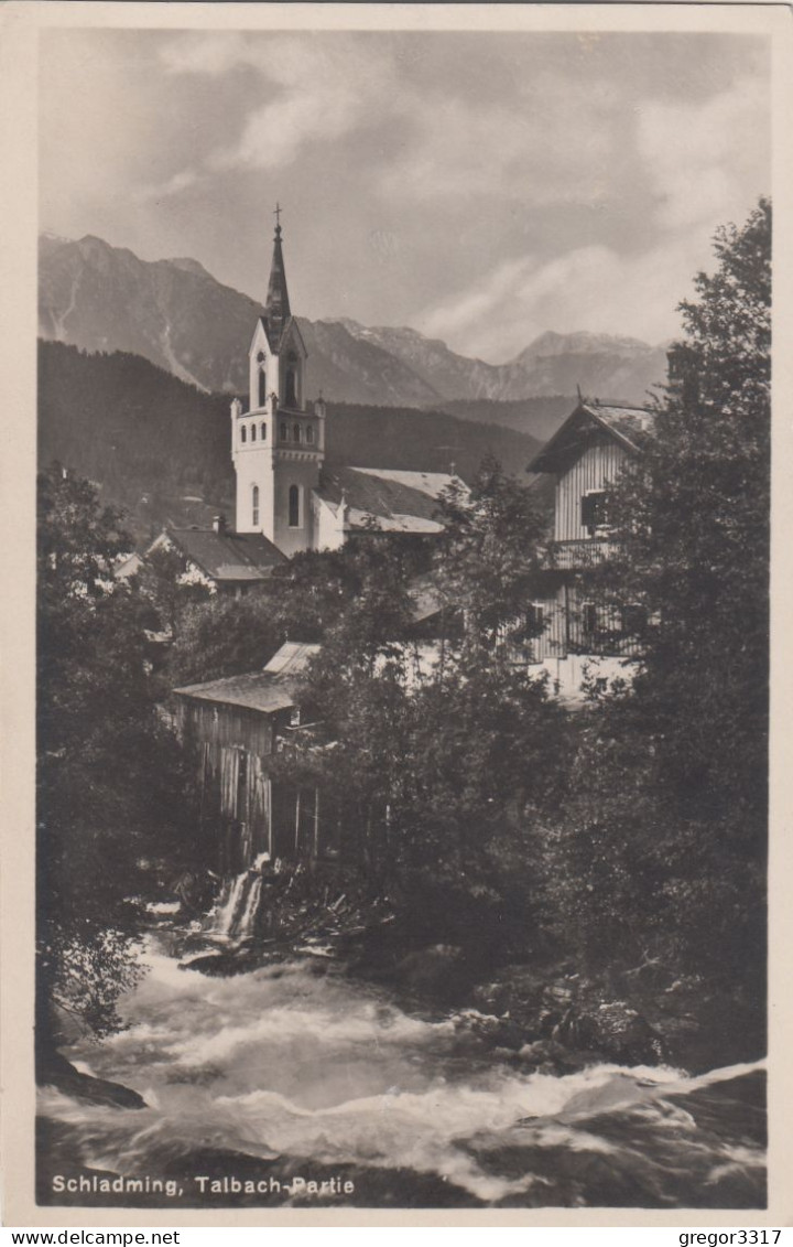 D6691)  SCHLADMING - TALBACH PARTIE - Sehr Alte FOTO AK - 1928 - Schladming