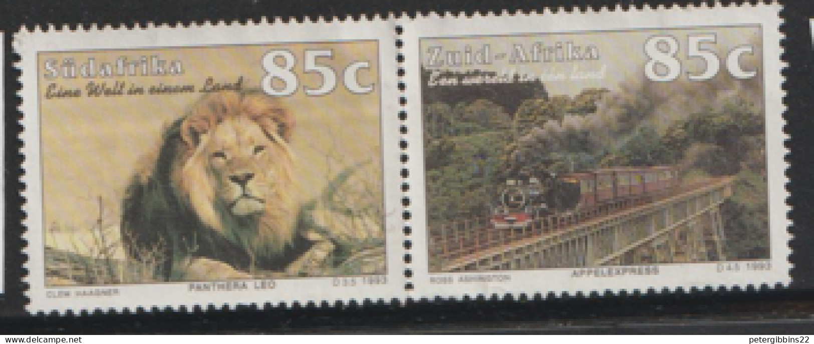 South Africa 1993  SG   828-9  Tourism  Fine Used - Usados