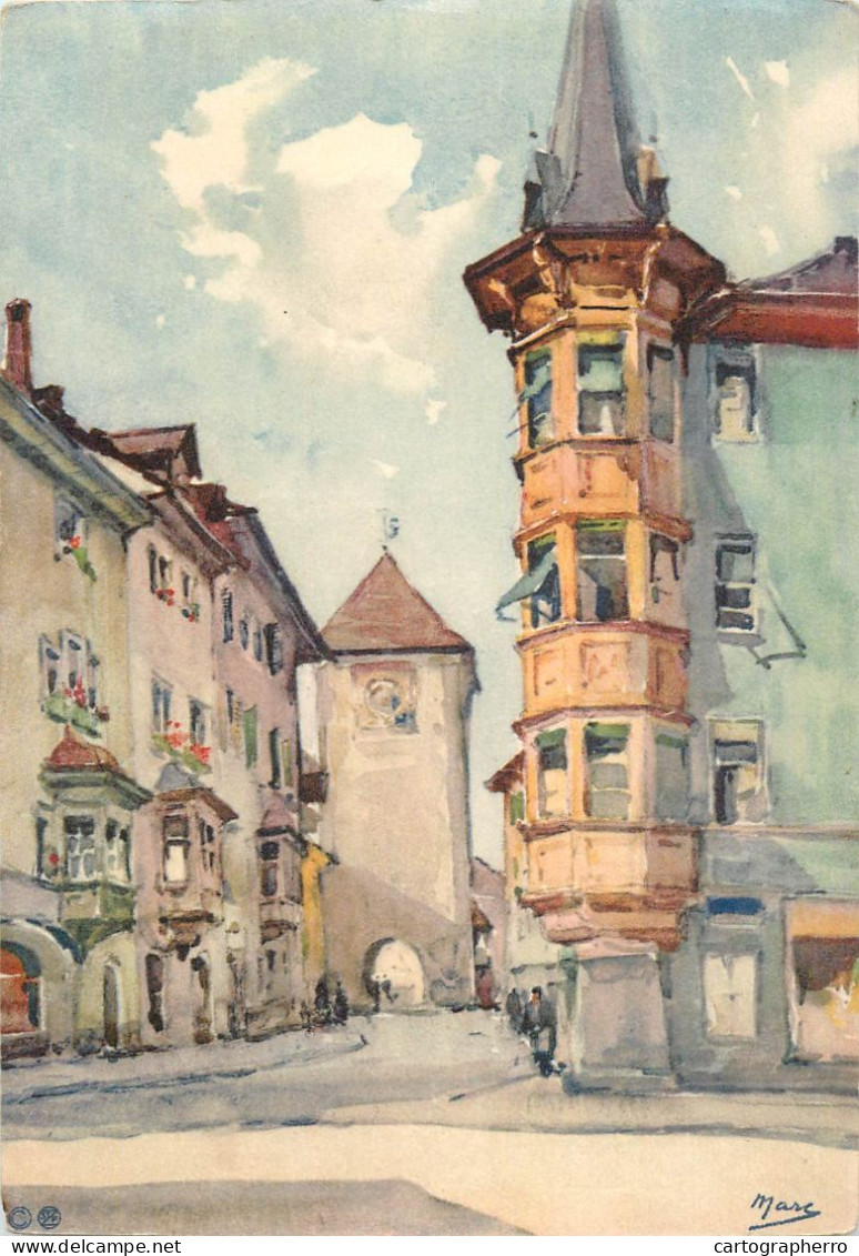 Switzerland Schaffhausen Painting - Hausen Am Albis 