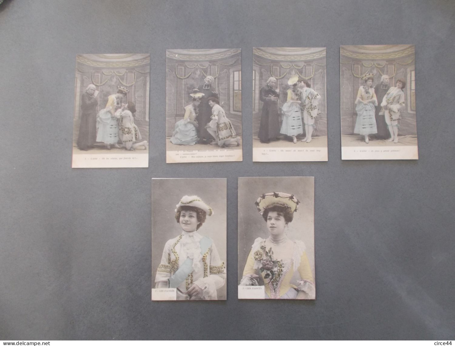 FRANCE.LOT CARTES POSTALES.FANTAISIE.RELIGION.PRECURSEUR. - Collezioni E Lotti