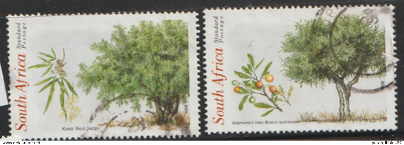 South Africa 1998  SG  1080-1   Trees    Fine Used - Usados
