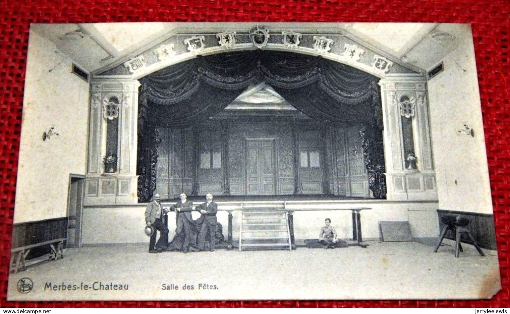 MERBES LE CHÄTEAU  -  Salle Des Fêtes  -  1910 - Merbes-le-Château