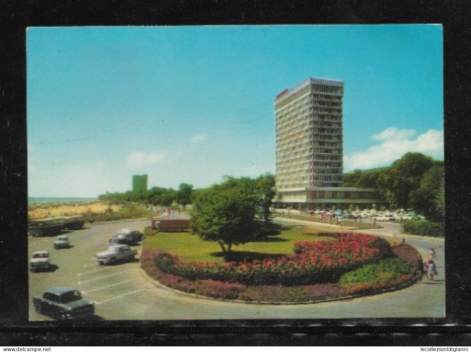 862) Cartolina Bulgaria Zlatni Piassatzi Hotel Internationale Viaggiata 1972 - Alberghi & Ristoranti