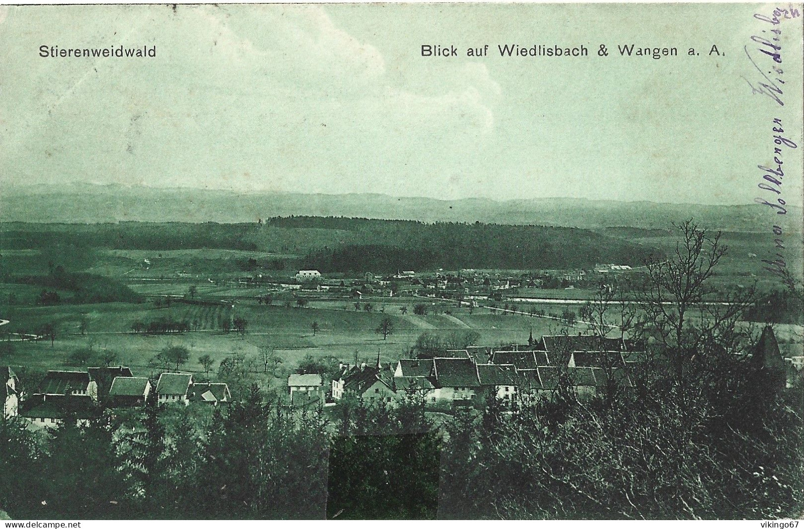 24554 - BLICK AUF WIEDLISBACH & WANGEN A.A. - Wangen An Der Aare