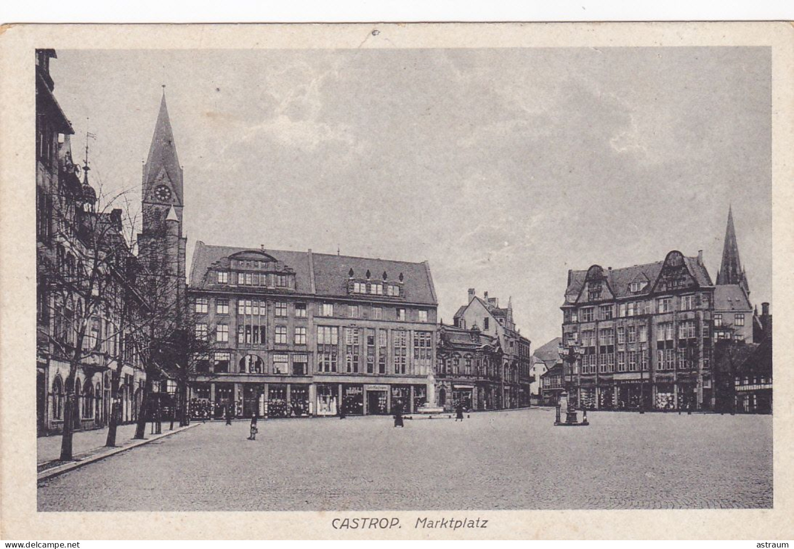 Cpa- All - Castrop Rauxel -nicht Delc.- Marktplatz - Verlag .... N° 19 3045 - Castrop-Rauxel