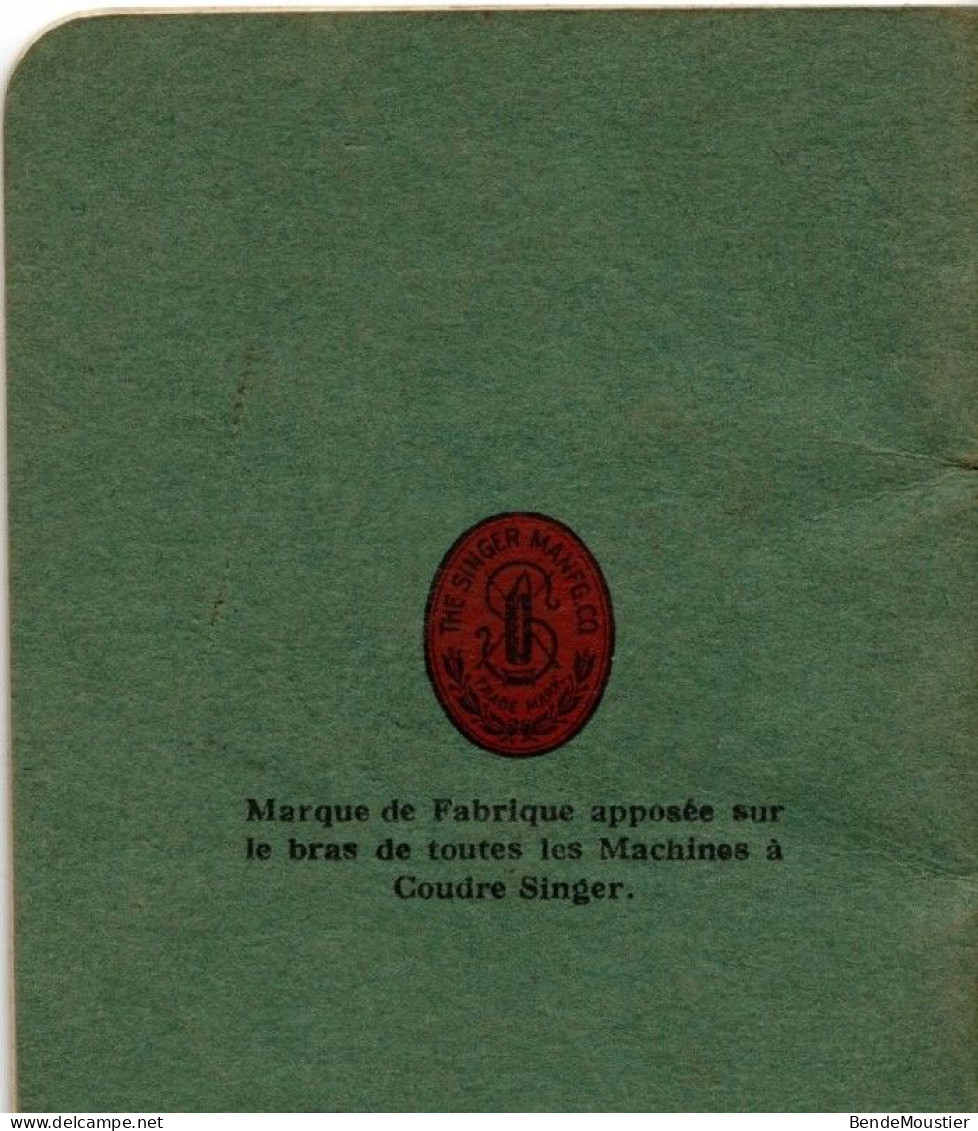 Fascicule D'Instruction N°15 Pour L'emploi  De La Machine à Coudre Singer. - Tools