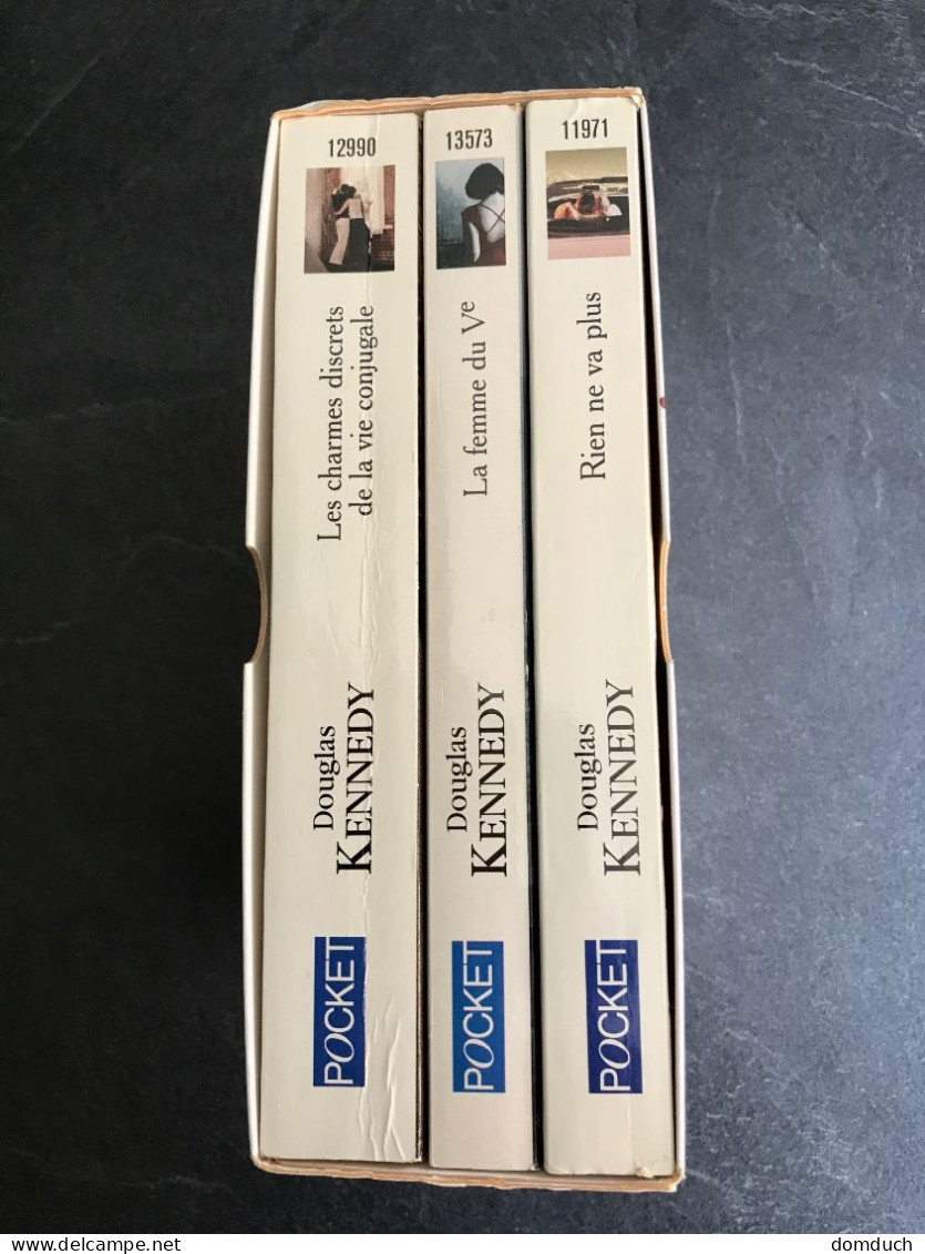 POCKET  Coffret De 3 Livres   Douglas KENNEDY  2004 Tbe - Lots De Plusieurs Livres