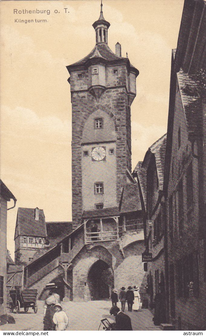 Cpa- All - Rothenburg - Klingen Turm - Verlag Blumlein  N° 29/10 - Rotenburg (Wümme)