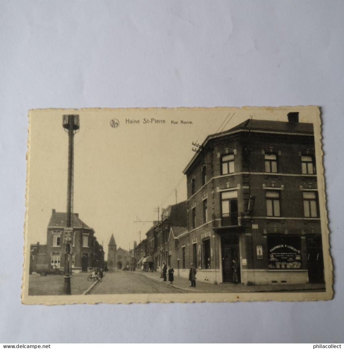 Haine St. Pierre (Gem. La Louviere) Rue Neuve (Pharmacie) 19?? - Otros & Sin Clasificación