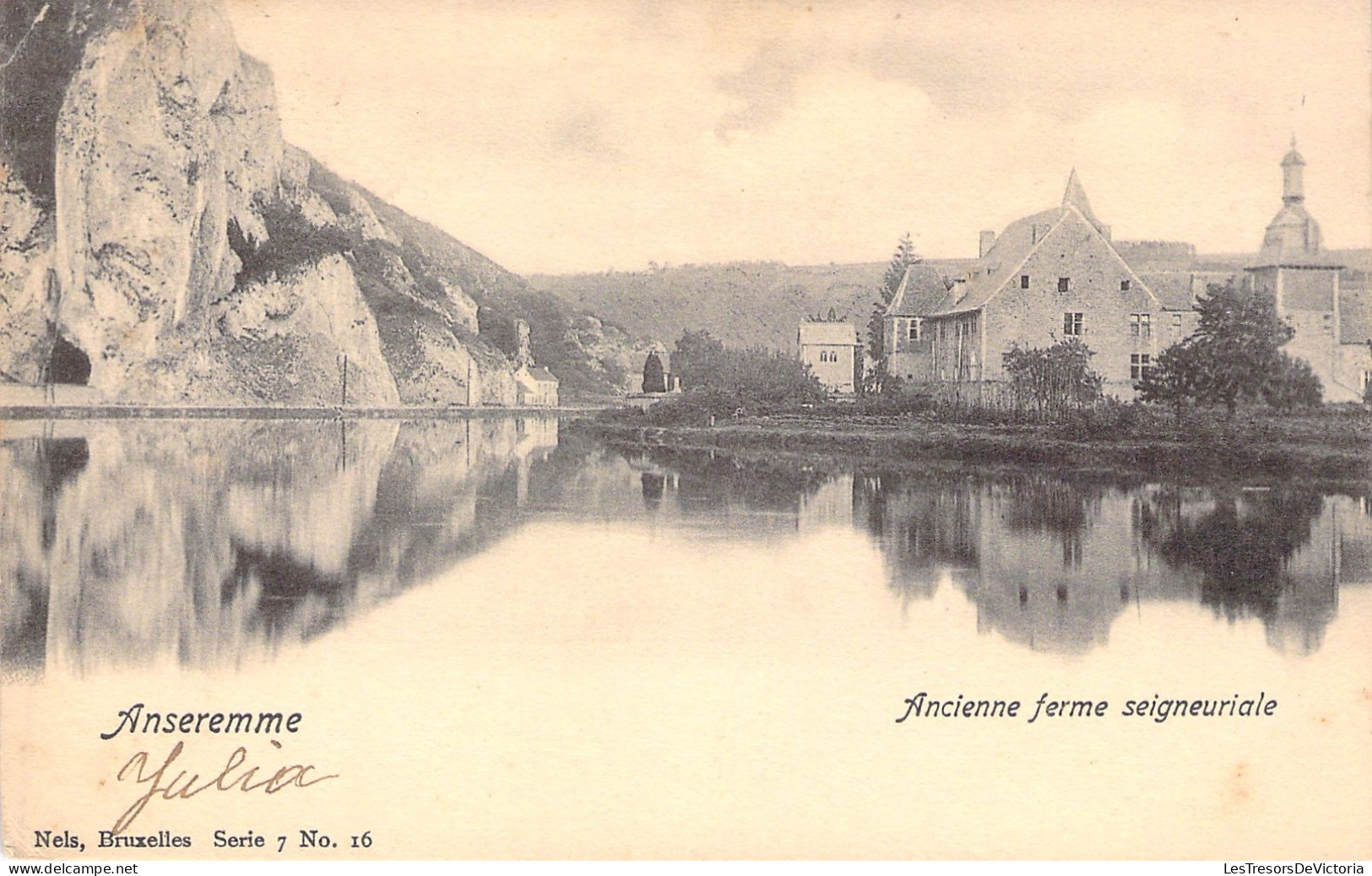 Anseremme - Ancienne Ferme Seigneuriale - Nels - Carte Postale Ancienne - Otros & Sin Clasificación