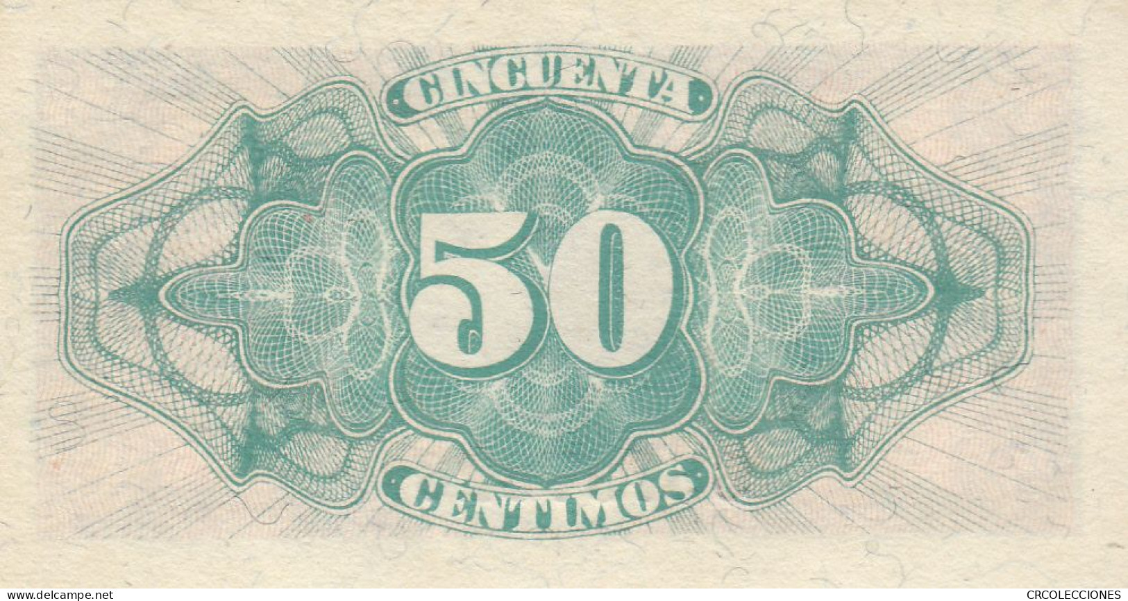 CRBS0854 BILLETE ESPAÑA 50 CENTIMOS 1937 SIN CIRCULAR - 1-2 Pesetas