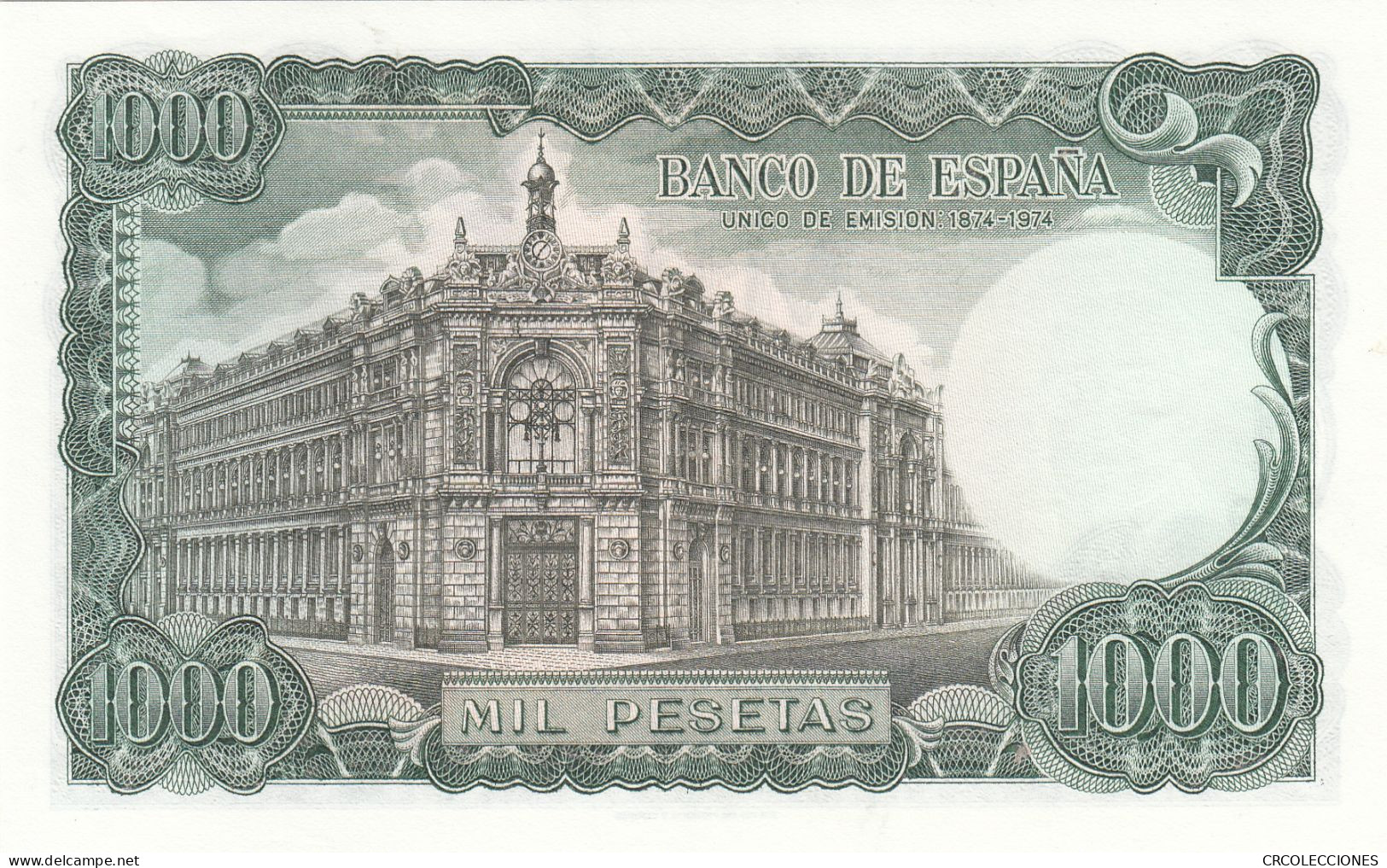 CRBS0877 BILLETE ESPAÑA 1000 PESETAS 1971 SIN SERIE SIN CIRCULAR - 1000 Peseten