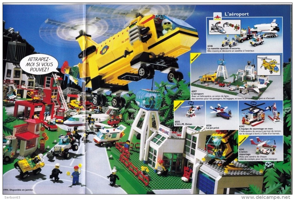 UN CATALOGUE LEGO DE 1994 NEUF DE 56 PAGES EN COULEUR VENDU EN L'ETAT NEUF TECHNIC SYSTEM DUPLO... - Catálogos