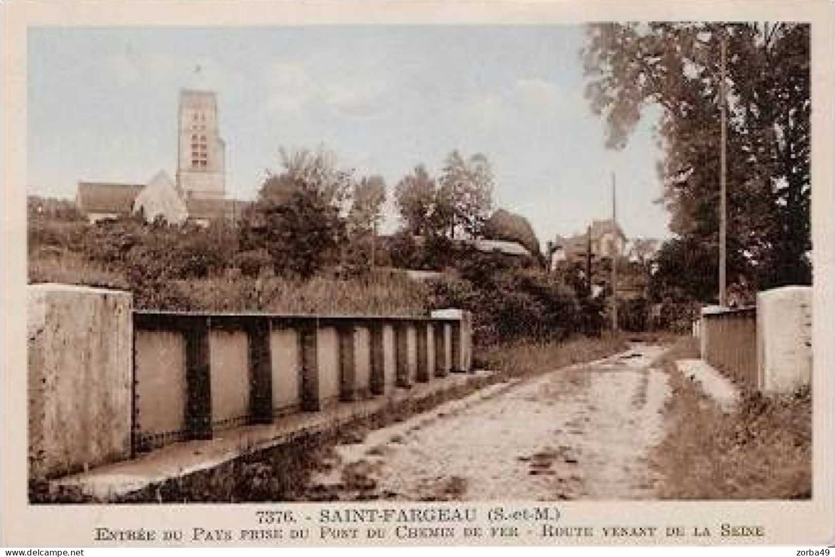 SAINT FARGEAU Entrée Du Pays - Saint Fargeau Ponthierry