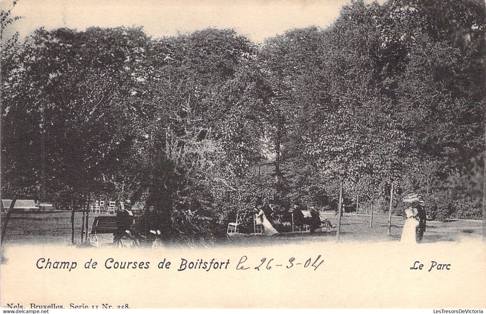 BELGIQUE - Champ De Courses De Boitsfort - Le Parc - Carte Postale Ancienne - Watermaal-Bosvoorde - Watermael-Boitsfort