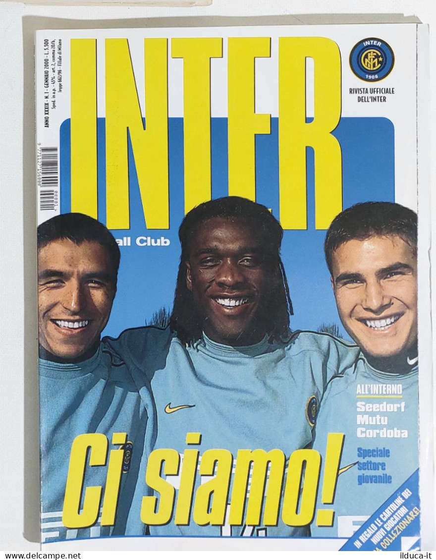 44527 Inter Football Club 2000 A. XXXIX N. 1 - Seedorf / Mutu / Cordoba - Sports