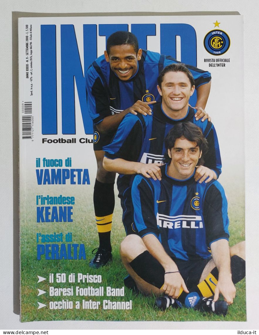 44536 Inter Football Club 2000 A. XXXIX N. 9 - Vampeta / Peralta / Keane - Sport