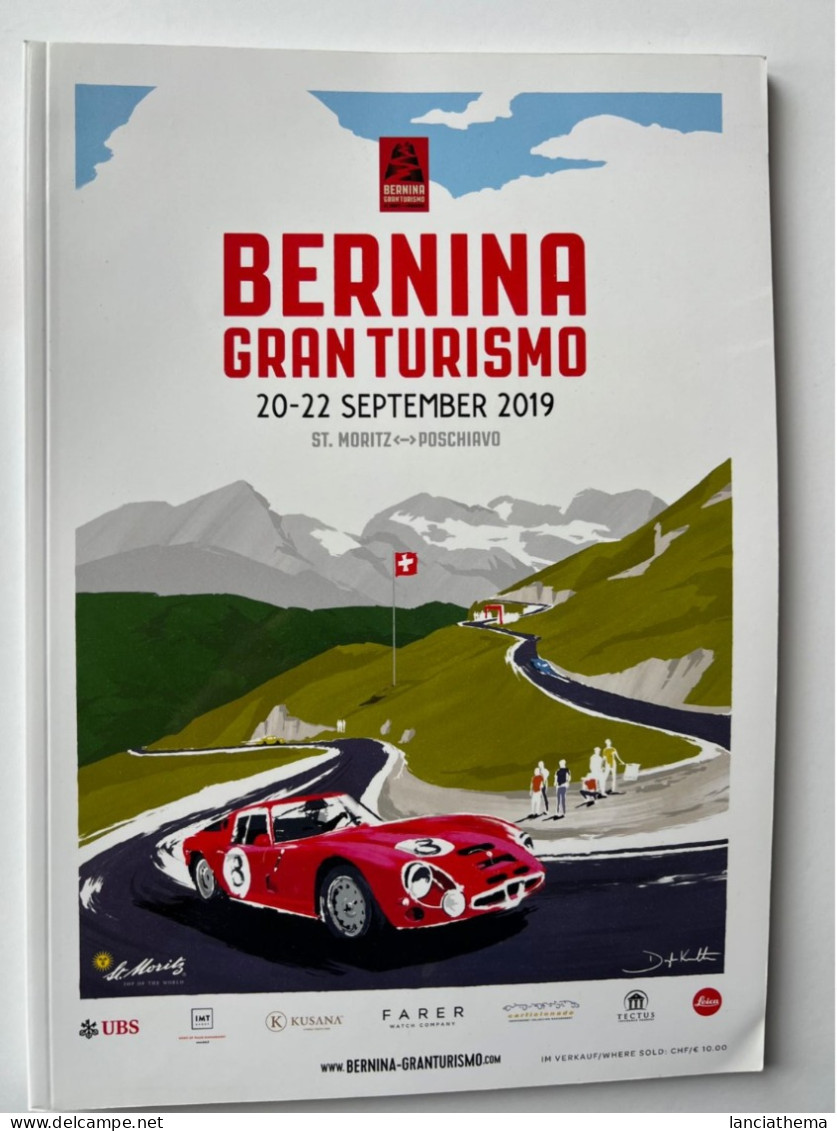 Bernina Gran Turismo 2019 - Switzerland (Race, Hill Climb) Alfa, Porsche, Bugatti, Ferrari, Zagato - Verkehr
