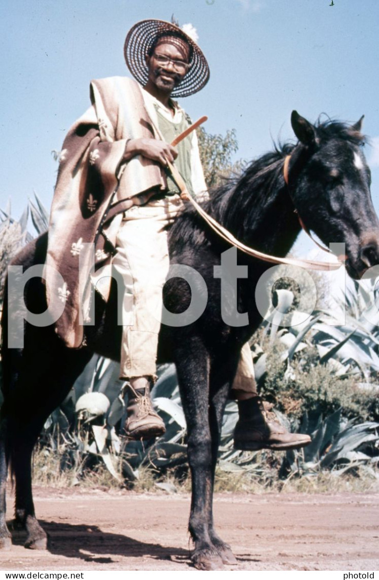 70s BASOTHO  ETHNIC TRIBE SOUTH AFRICA AFRIQUE 35mm DIAPOSITIVE SLIDE NO PHOTO FOTO NB2783 - Diapositives