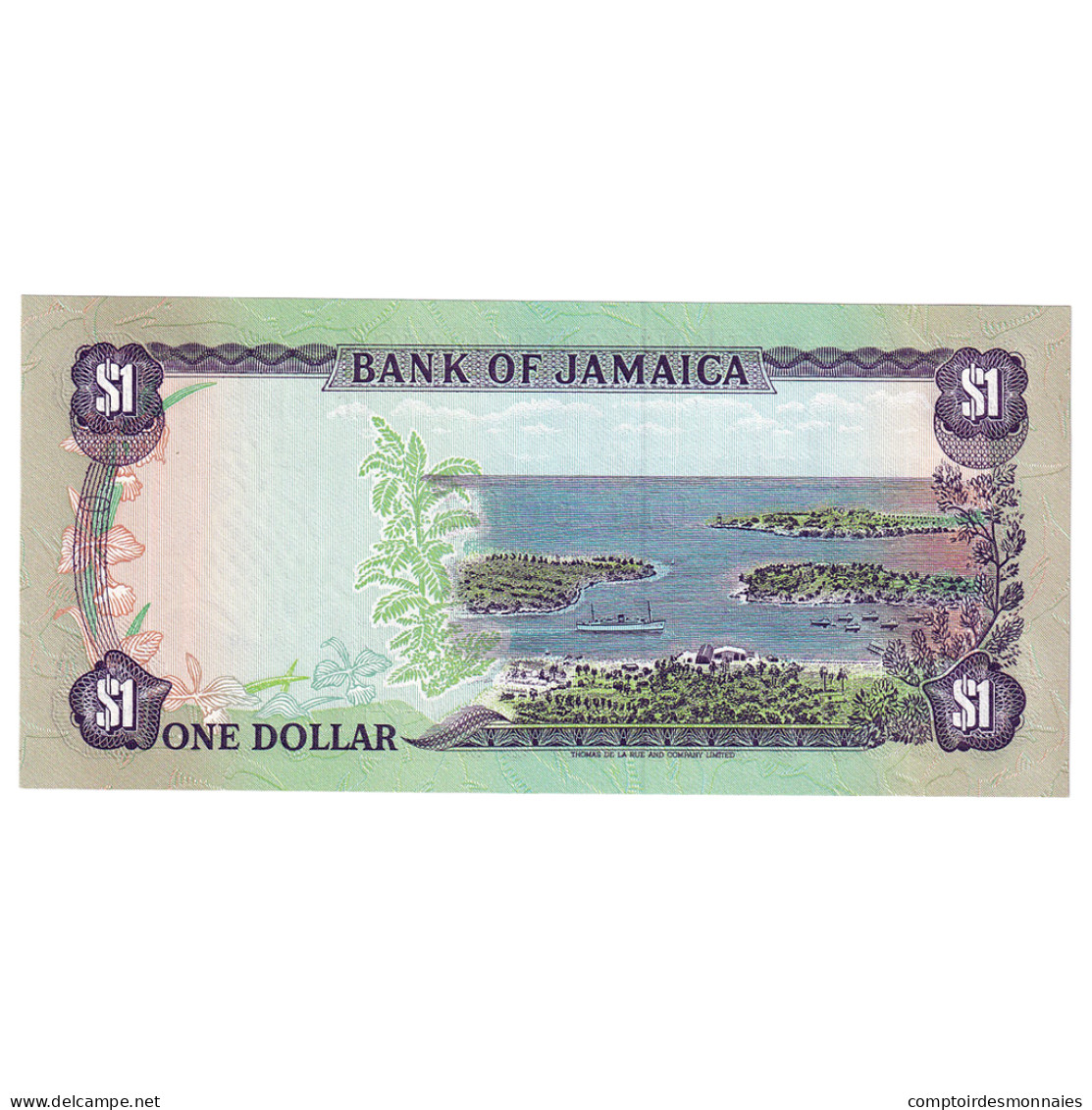 Billet, Jamaïque, 1 Dollar, 1990, 1990-01-01, KM:68Ad, NEUF - Jamaica