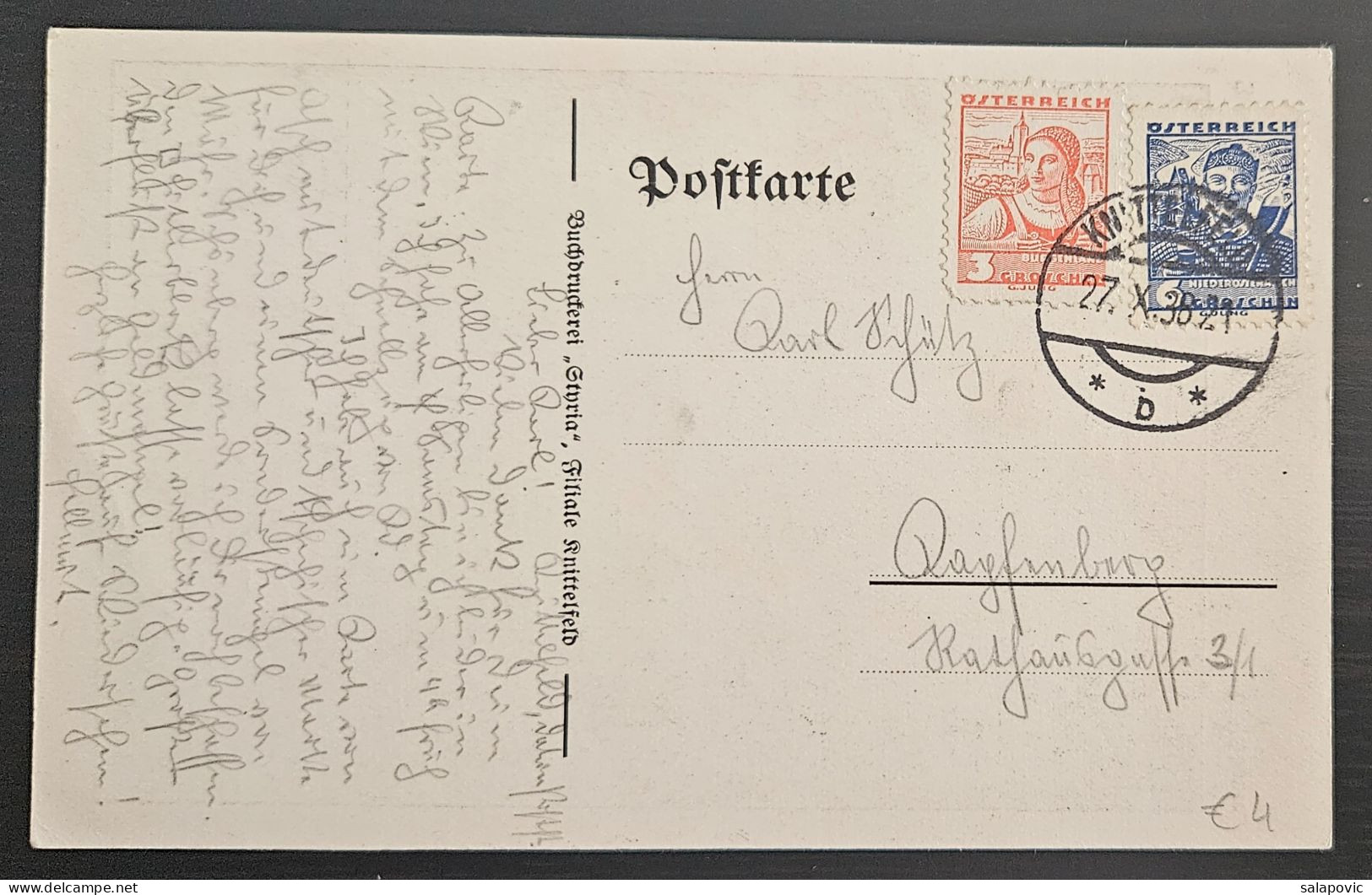 Austria, Judenburg 1938  R2/270 - Judenburg