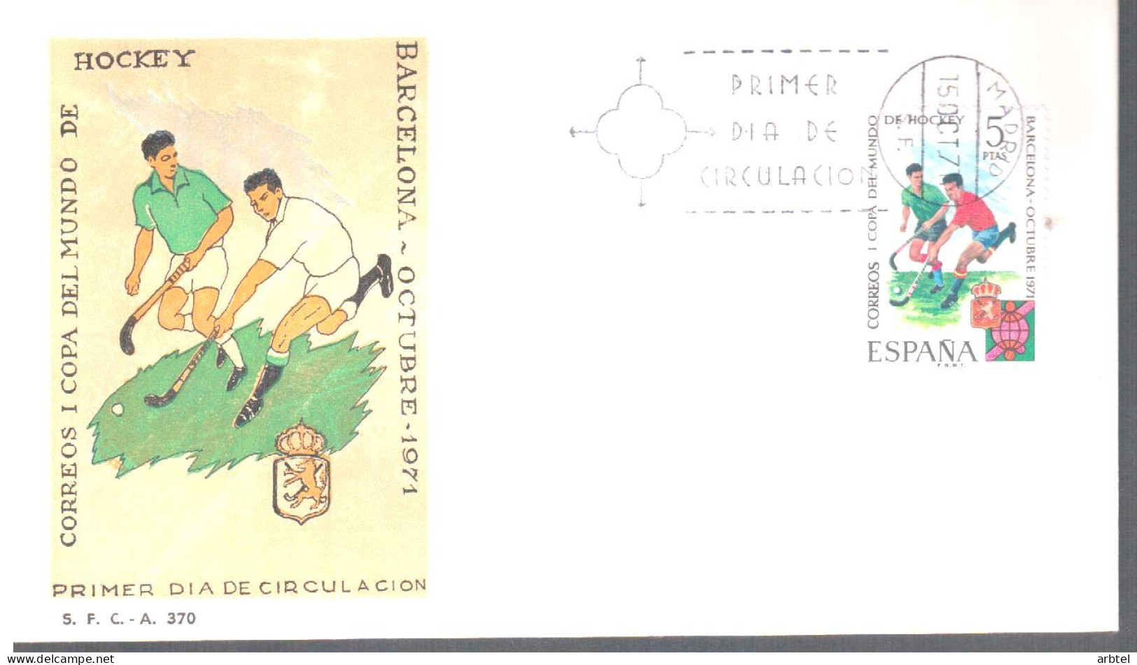 ESPAÑA FDC SPD HOCKEY - Jockey (sobre Hierba)