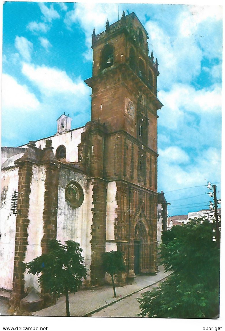 IGLESIA PARROQUIAL / PAROCHIAL CHUECH.- AZUAGA - BADAJOZ.- ( EXTREMADURA - ESPAÑA ). - Badajoz