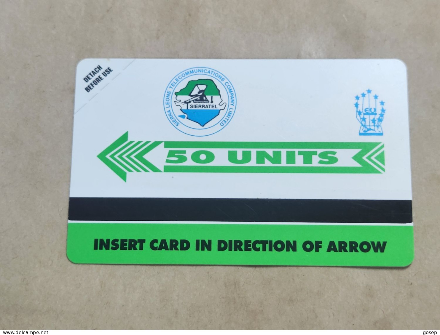 SIERRA LEONE-(SL-SLT-0016)-Orchid 3-(25)-(50units)-urmet Card-MINT Card+1card Prepiad Free - Sierra Leona