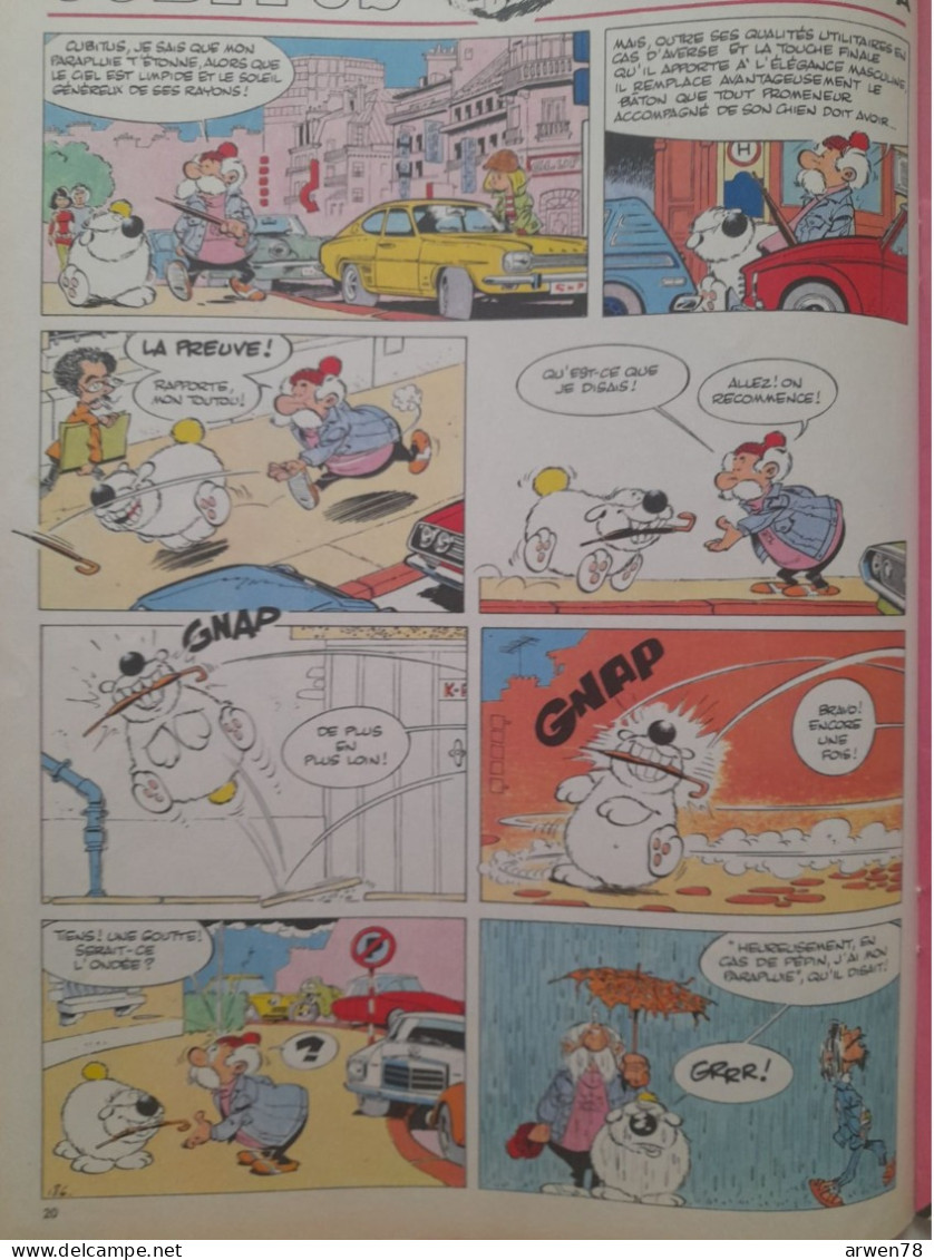 Chez Nous Junior Septembre1972  Cubitus Chick Bill Caricature Annie Cordy  Go West Glup' Esso Etc. ... - CANAL BD Magazine