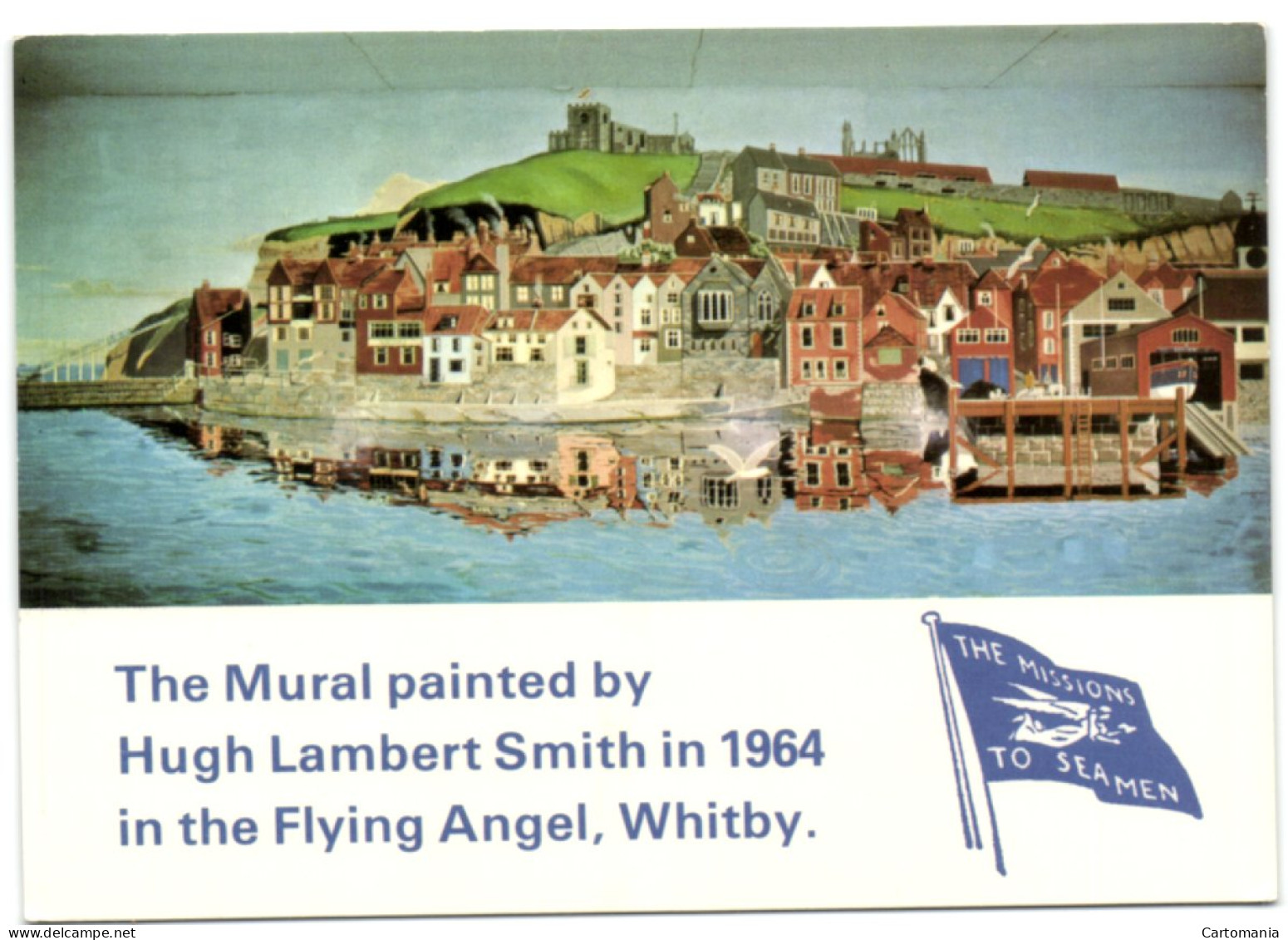 The Mural Painted By Hugh Lambert Smith In 1964 In The Flying Angel - Whitby - Whitby