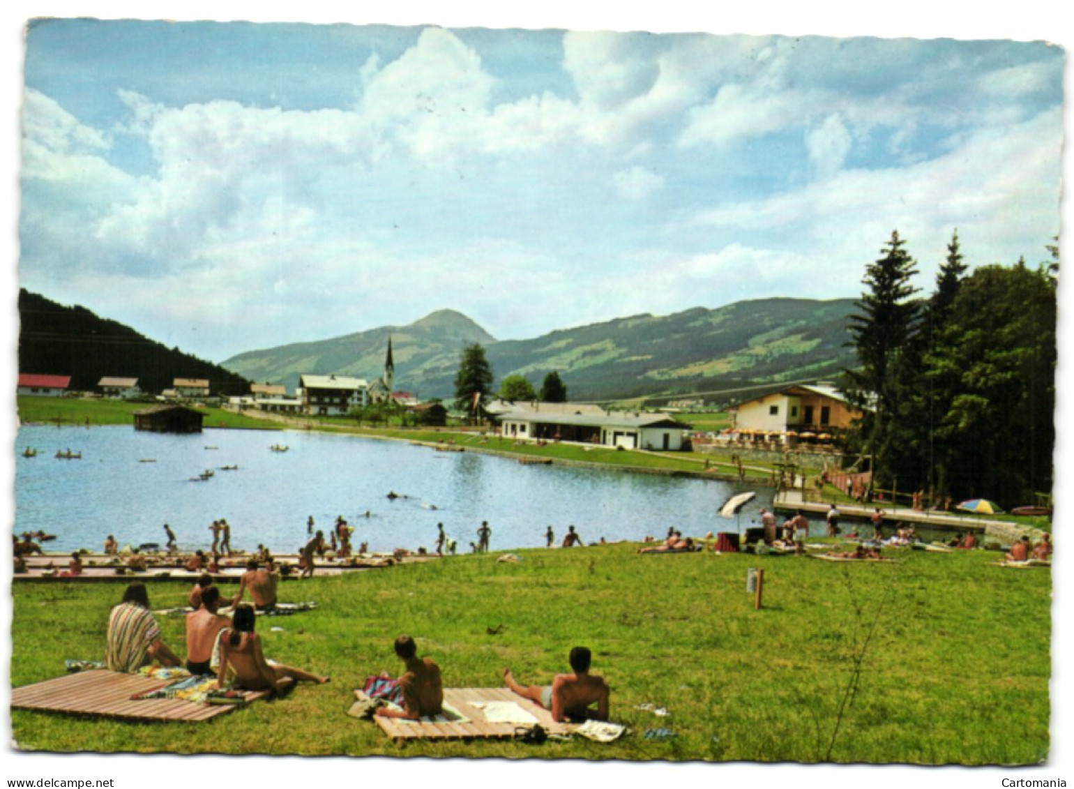 Kirchberg - Tirol - Badesee Gegen Hohe Salve - Kirchberg