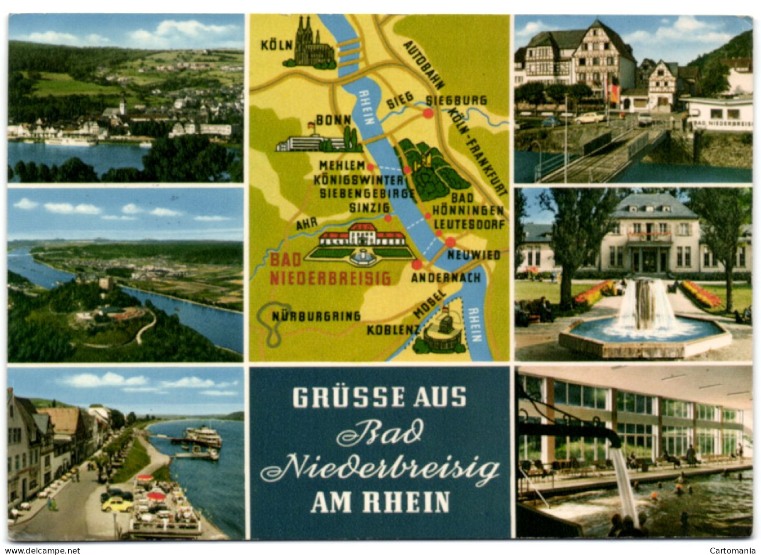 Grüsse Aus Bad Niederbreisig Am Rhein - Bad Breisig