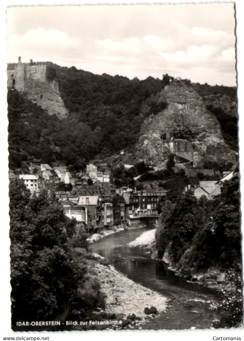 Idar-Oberstein - Blick Zur Felsenkirche - Birkenfeld (Nahe)