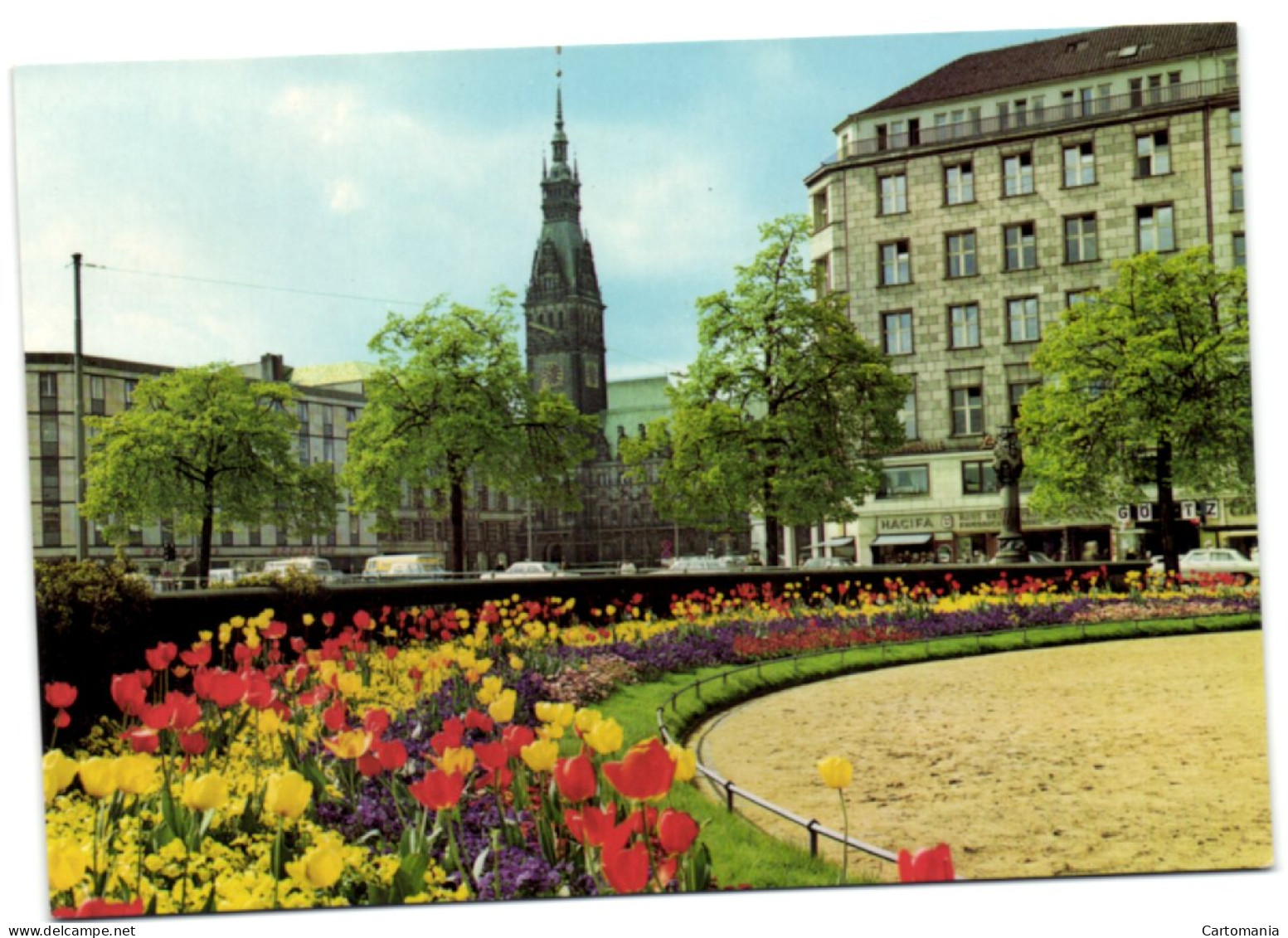 Hamburg - Jungfernstieg Und Rathaus - Lorch