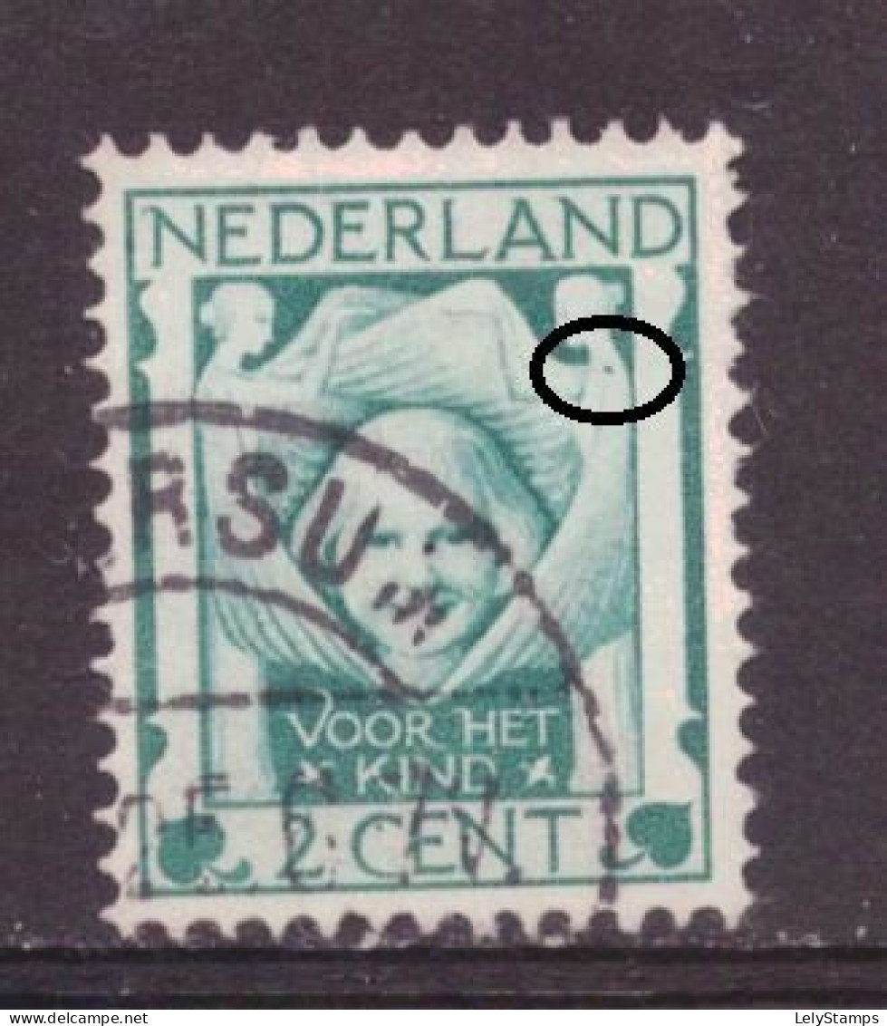 Nederland / Niederlande / Pays Bas / Netherlands 141 PM1 Plaatfout Plate Error Used (1924) - Variétés Et Curiosités