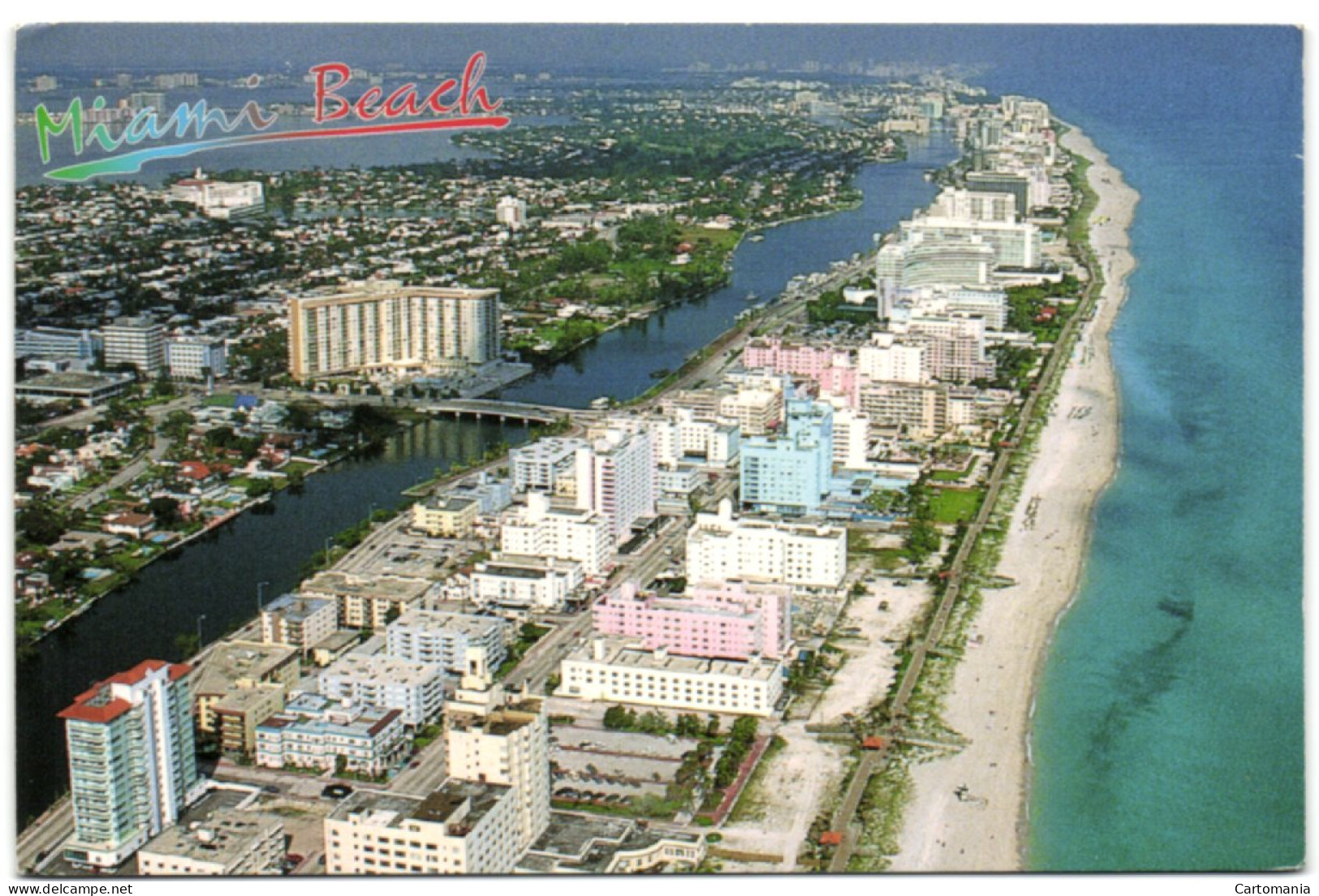 Miami Beach - Teh Sun And Fun Capital Of The World With Colorful Art Deco Hotels Along The Oceanfront - Miami