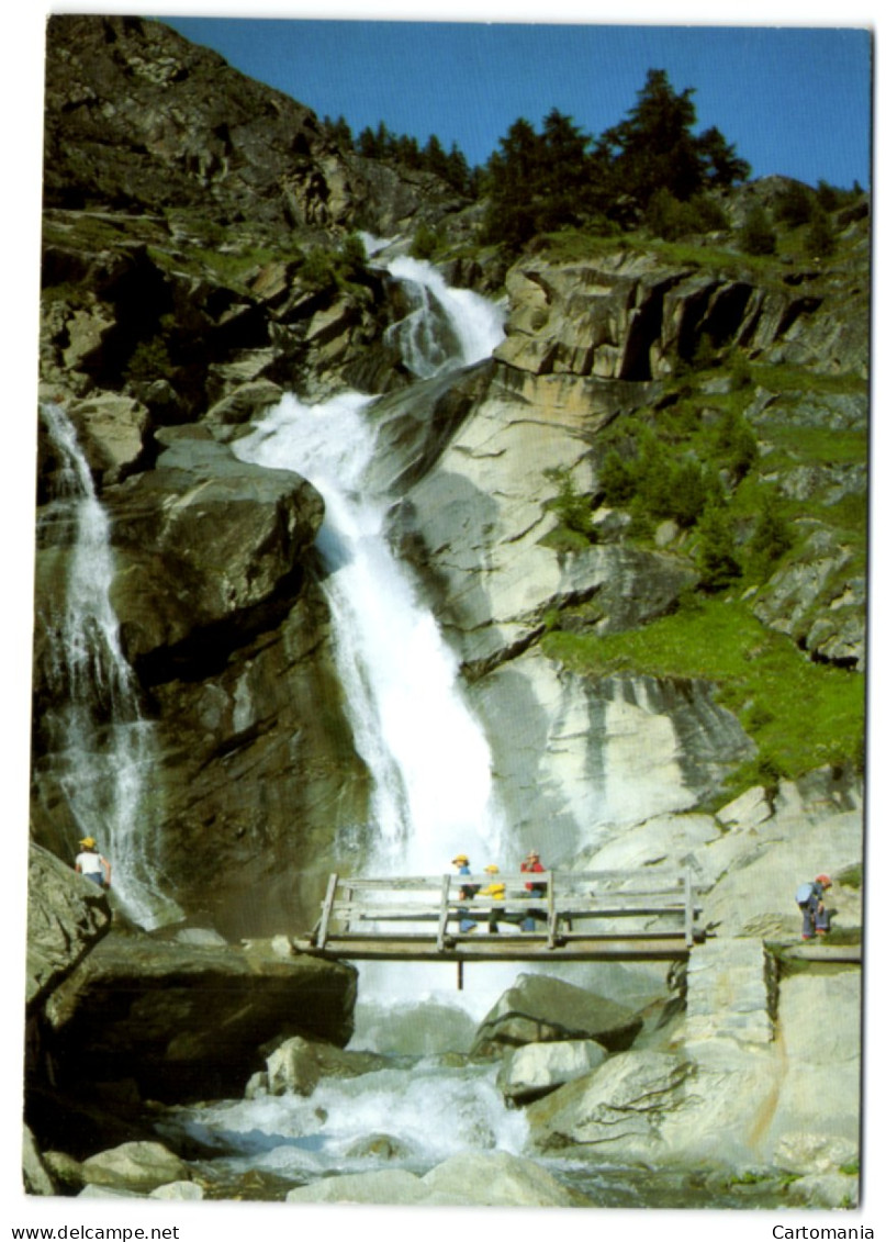 Almageller Wasserfälle Bei Saas-Almagell - Saas-Almagell