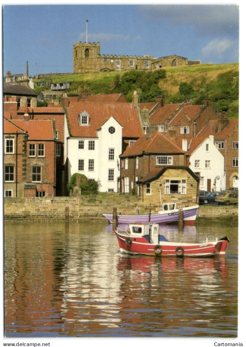 The Captain Cook Memorial Museum - Whitby - A View Of The Museum From Across The Harbour - Whitby