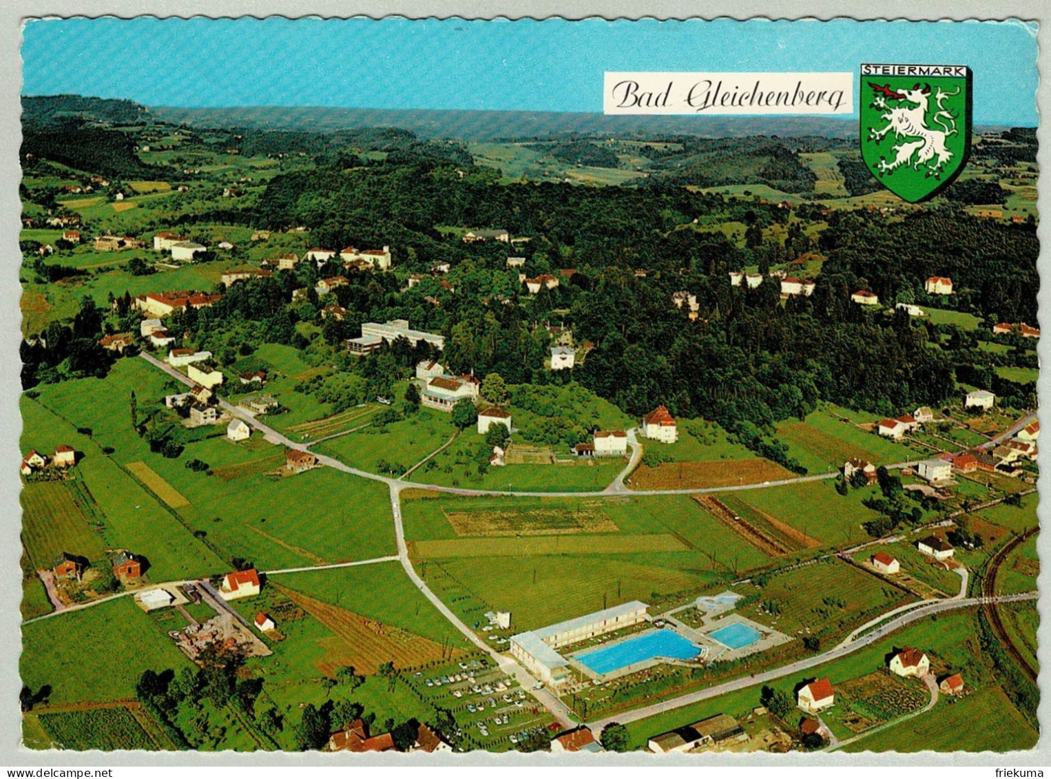 Oesterreich / Austria 1968, Ansichtskarte Bad Gleichenberg - Wien, Herz, Atmung - Hydrotherapy