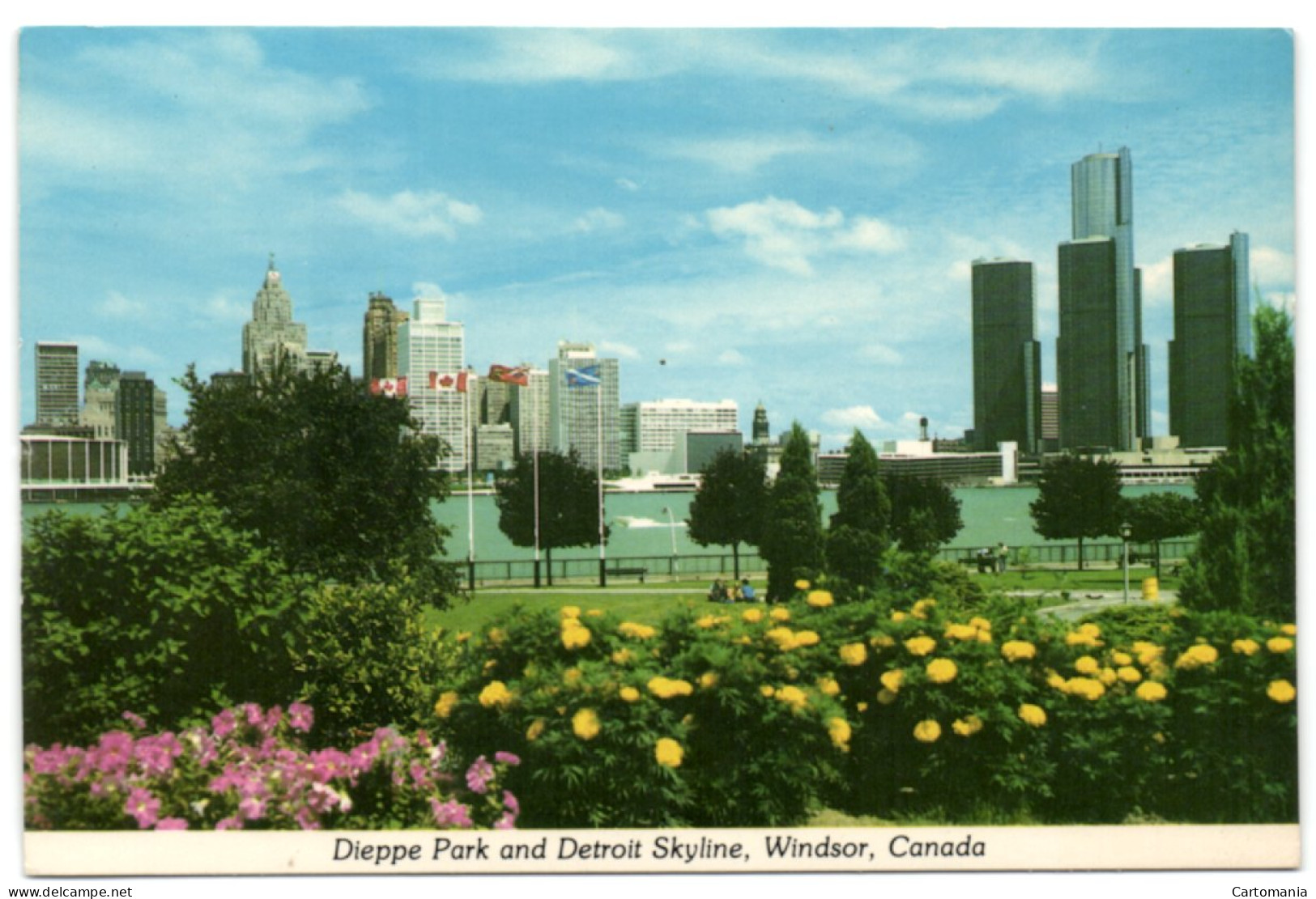 Dieppe Park And Detroit Skyline - Windsor - Canada - Windsor