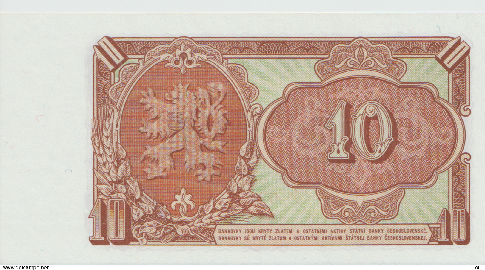 Czechoslovakia 10 Koruna 1953 83a Unc - Tchécoslovaquie