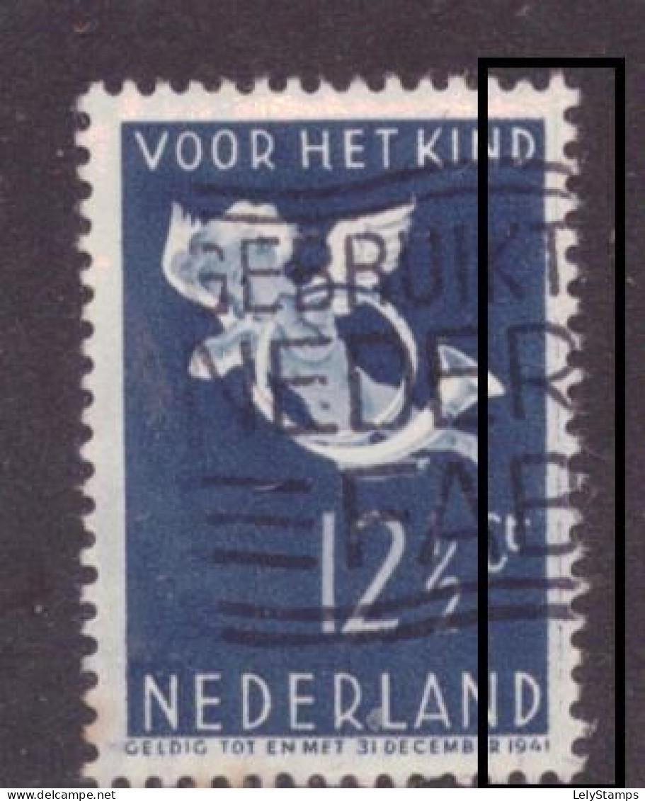 Nederland / Niederlande / Pays Bas / Netherlands 292 P4 Plaatfout Plate Error Used (1936) - Variétés Et Curiosités